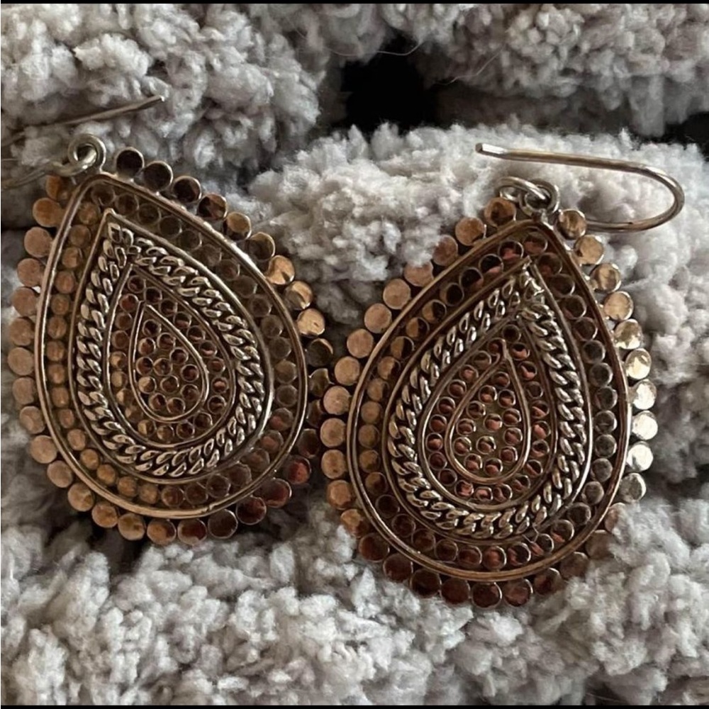 Anna Beck tear drop earrings